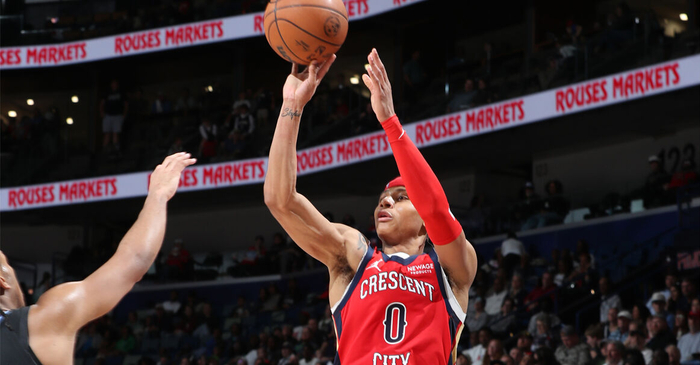 开云体育下载-生涯之夜！费尔斯狂砍40分 创鹈鹕新秀单场得分纪录|爵士|北京|投篮|杰雷米亚-费尔斯|新奥尔良鹈鹕队_新浪体育_新浪新闻